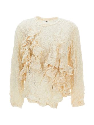 Comme Des Gar&ccedil;ons Gerafftes Oberteil von Comme Des Garcons