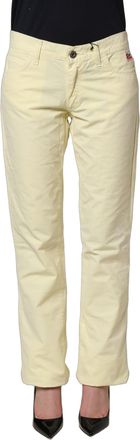 Roy Rogers Cotton Straight Casual blue Trouser Womens Jeans (Pre-Owned)
