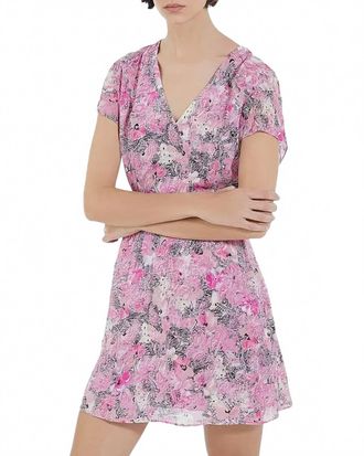 The Kooples Paisley Flowers Dress In Pin01