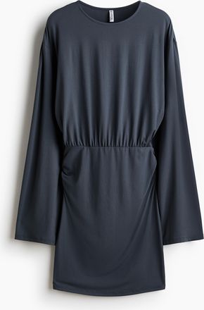 H&M Jerseykleid mit Langarm - Blue
