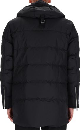 Moose Knuckles Recycled Polyester Raincoat - Black