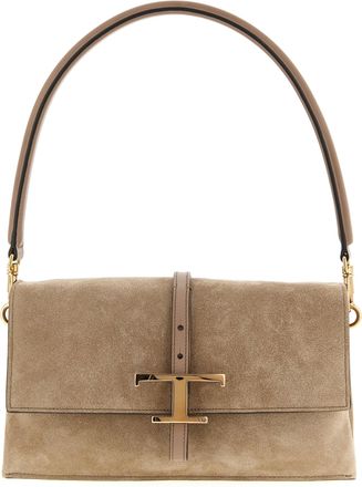 Tod's Tse Tracollina Borse A Spalla E Tracolla Beige-Donna
