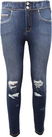 Freddy Now 5Ms 204 Skinny Jeans - Dames - Skinny Jeans - Blauw - S - Katoen - Jeans