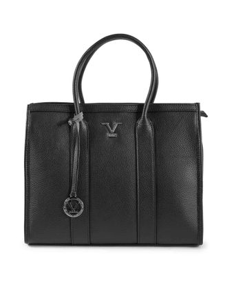 19V69 V Womens Handbag CA1030 Dollaro Nero - Berry Leather - One Size