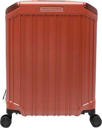 Piquadro PQ Light Slim Cabin Spinner - unisex - Handbagage koffer - Bruin - ONE Size - Polyester - Koffers