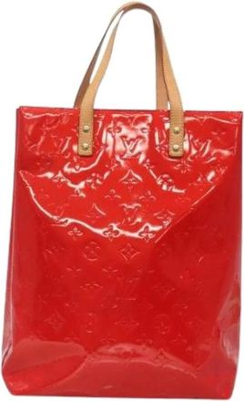 Louis Vuitton Pre-owned Tote Bags, female, Red, Size: ONE SIZE Pre-owned Reade Handbag