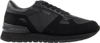 Guess Sneakers - Heren - Sneakers - Zwart - 40 EU - Leer - Schoenen
