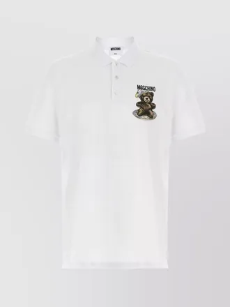 Moschino cotton polo shirt