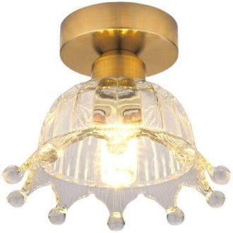 OEM L&aacute;mpara De Techo N&oacute;rdica Sencilla De Cristal, Ideal Para Recibidor, Dormitorio, Sala De Estar O Comedor