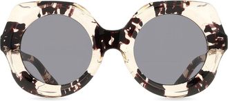 Hanukeii Ibiza HK-026-02 Mens Sunglasses Tortoiseshell Size 59