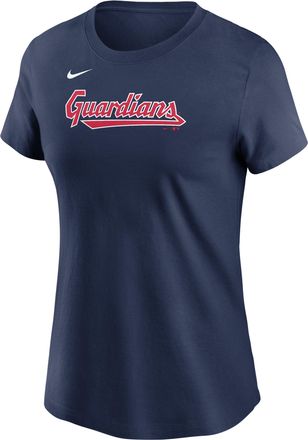 Nike José Ramírez Cleveland Guardians Fuse Nike Womens MLB T-Shirt in Blue | NKAF44BGU9-FS5