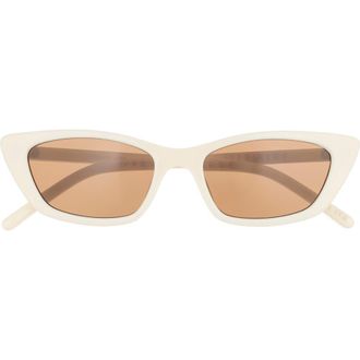 AIRE Titania 51mm Cat Eye Sunglasses in Ivory at Nordstrom Rack
