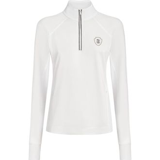Brunello Cucinelli Pique Sweatshirt with logo in White at Nordstrom, Size 4X-Large Eu