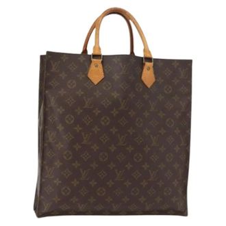 Louis Vuitton Pre-owned Tote Bags, female, Brown, Size: ONE SIZE Pre-owned Canvas Tote Bag