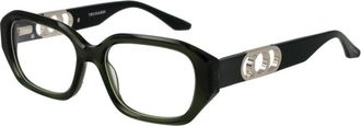 Trussardi Green Acetate Glasses Womens (Frames)