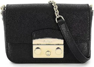Furla Mini Flat Crossbody Leather Bag