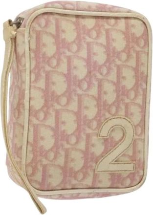 Dior Pre-owned Pouch - - Pre-owned - Donna - Rosa - ONE SIZE
