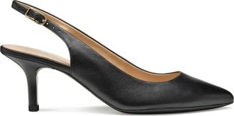Geox Zwarte damesschoenen - Dames - Pumps - Zwart - 40 EU - Leer - Schoenen