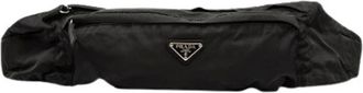Prada Pre-owned Belt Bags, female, Black, Size: ONE SIZE Pre-owned Vintage Nylon Belt Bag