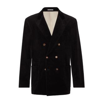 Brunello Cucinelli Hombre, Chaquetas, Negro, Talla: M