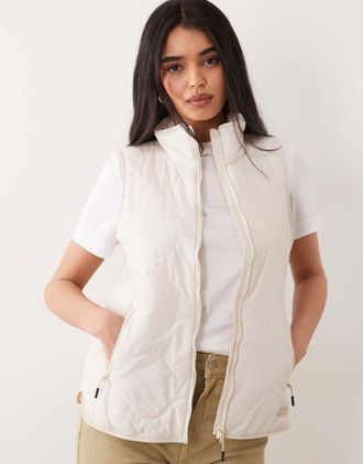 Regatta Carlotte - Gilet color vaniglia chiaro-Bianco