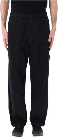 Stone Island Cargo Jogging Broek - Heren - Straight fit broeken - Zwart - W30 - Broeken