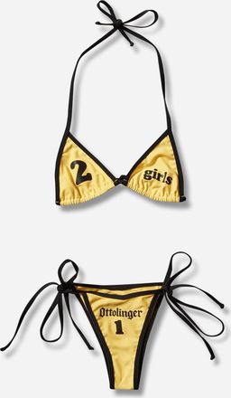 Ottolinger Women s Bikini Set Yellow / Black