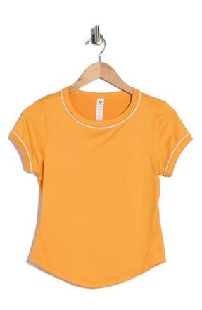 90 Degree by Reflex Super Soft Synergy Crewneck T-Shirt in Orange at Nordstrom Rack, Size X-Small