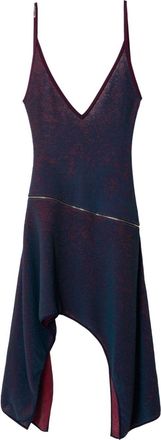 Burberry sequinned silk dress - women - Silk/Polyamide/Viscose/Elastane - S - Blue