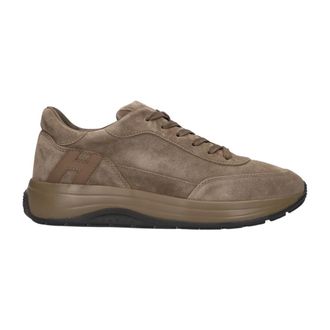 Hogan H719 Allacciato H - Heren - Sneakers - Beige - 38 1/2 EU - Su&egrave;de - Schoenen
