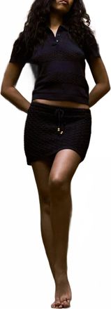 The Garment Riviera Mini Skirt In Navy