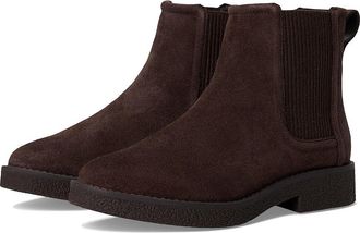 Clarks Nella Top Womens Boots Dark Brown Suede : 9.5 B - Medium