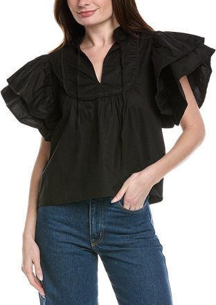 Sail to Sable Sail To Sable Ruffle Sleeve Top