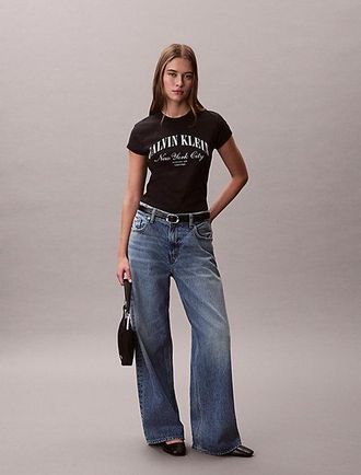 Calvin Klein Slim Varsity Logo T-shirt