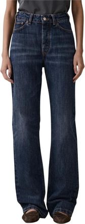 Jeanerica Vega Straight Jeans - Dames - Regular Fit Jeans - Blauw - W27 L32 - Katoen - Jeans
