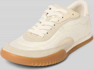 HUGO BOSS Ledersneaker mit Label-Schriftzug Modell Carlynn in Weiss, Größe 40