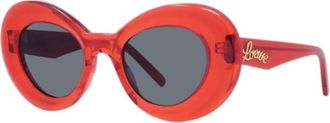 Loewe Ladies Black Butterfly Sunglasses LW40112I 66V