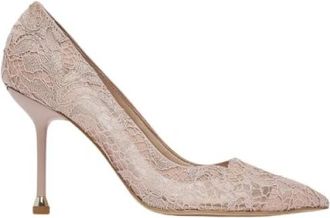 Liu Jo Lace Court Schoenen - Dames - Pumps - Roze - 39 EU - Leer - Schoenen