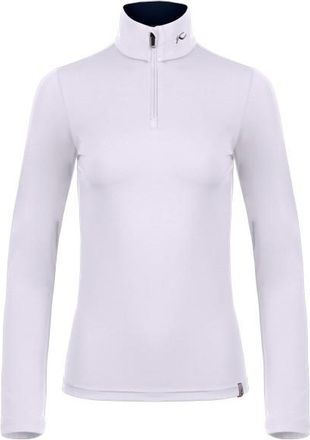 Kjus Feel Midlayer Half-Zip Skiunterw&auml;sche f&uuml;r Damen | wei&szlig;