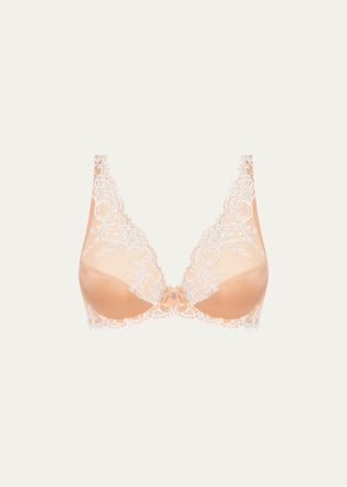 Lise Charmel Splendeur Soie Embroidered Triangle Bra