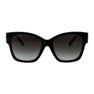 Tiffany & Co. Square Oversized Zonnebrillen - unisex - Accessoires - Zwart - Maat: 54 MM Polyamide