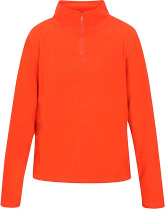 Mymo Fleece trui Heren oranje
