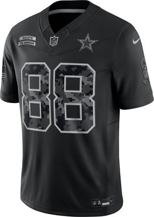 Nike CeeDee Lamb Dallas Cowboys Salute to Service Nike Mens Dri-FIT NFL Limited Jersey in Black | SSLM00AF39-N4L
