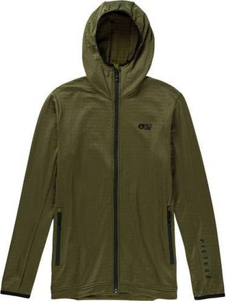 Picture Bake Grid Full-Zip Hooded Fleece - Mens in Tobacco at Nordstrom, Size X-Large