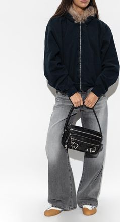Acne Studios Reversible Sweatshirt, Womens, Navy Blue