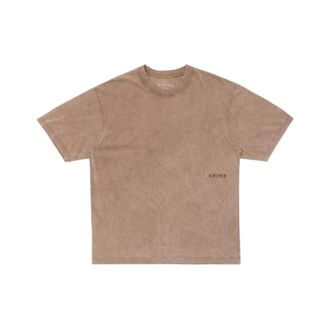 Edwin Axiom TS T-Shirt - Heren - T-shirts - Bruin - M - Katoen - Tops