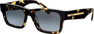 Prada Mens Sunglasses Black Malt Tortoise Acetate