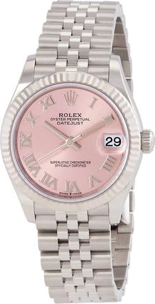 Rolex Datejust 31 Automatic Pink Dial Ladies Watch 278274PRJ