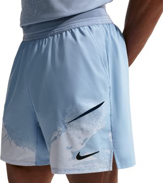 Nike Court Slam Dri-FIT Shorts Work Blue Hydrogen Blue Black IF1560-486