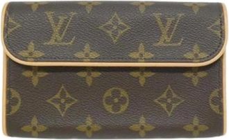 Louis Vuitton Pre-owned Belt Bags, unisex, Brown, Size: ONE SIZE Pre-owned Fanny Pack Pochette
